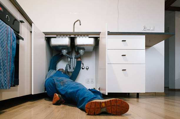 Professional Plumbing technician working in Auburndale, MA